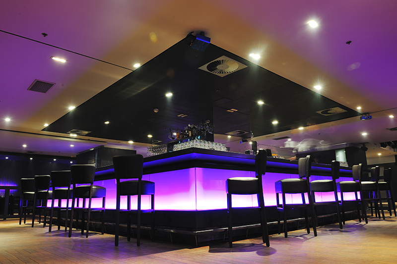 modern design club restaurant bar indoors