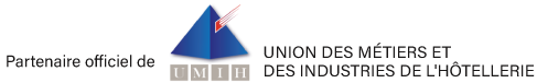 Partenaire officiel de union des métiers et des industries de l'hôtellerie