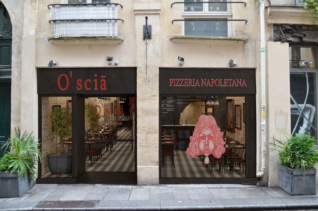 Facade Oscia Restaurant